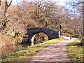 Canal accommodation bridge to Cwmbyr Farm in NP11 6GU