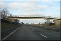 Footbridge across the M11 in CB3 9NW