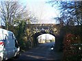 Railbridge over Kiln Barn Road in ME19 6BQ