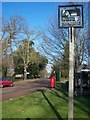 East Malling Village Sign on New Road in ME19 6RX