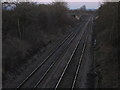 Railway near Edington in BA13 4NH