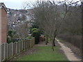 Footpath from Arnold Lane in NG4 4LZ
