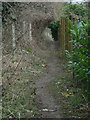 Footpath along the railway in NG4 4NA