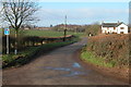No Through Road leading to Minnett Farm, Peterstow in Peterstow
