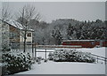 Snowy day, Craigshill, Livingston in EH54 5EJ