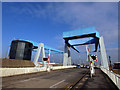 Clough Road Twin Lift Bridges over the River Hull in HU8 8EG