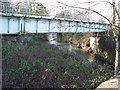 Railway bridge over the Ewenny, Bridgend in CF31 3TB