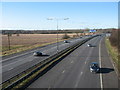 M62 from Carr Lane Footbridge in L36 5XX