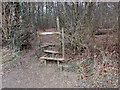 Stile, Rodger's Wood, near Amersham in HP7 0JT