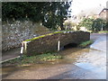Footbridge and ford, at Pytte in EX3 0NU