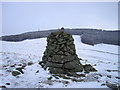 Northwest from the Historical Cairn on Mossilee Hill in TD1 1TE