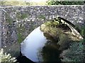 An arch of Pont Spwdwr (Spudder's Bridge) in SA17 4ED