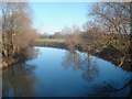 River Avon at Pershore Bridge in WR10 1AZ