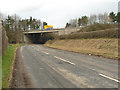 Road under the M4, Miskin in Pont-y-clun Community