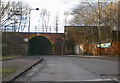 Railway Bridge over Grimshaw Lane in M24 1RU