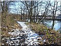 Footpath beside River Leven in G82 3PD