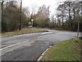 Junction of Peacocks Lane and the B2133 in RH20 2LW