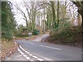 Road junction, Cranborne in BH21 5RD