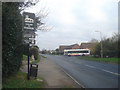 Pershore town sign - 2 in WR10 3BY
