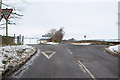 Crossroads on Blairgowrie / Kirriemuir Road near Ruthven in PH11 8JU