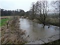 River Blithe north of Hamstall Ridware in WS15 3RX