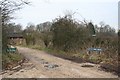 Track to Little Stoke house in OX10 6BU
