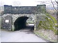 Railway bridge at Wheatley Royd Farm, Mytholmroyd in HX2 6JD