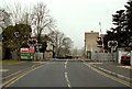 The level crossing at Mill Tye in CO10 0JP