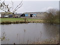 Pond and Farm in Wyre District (B)