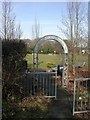 Parley Millennium Garden, arch in BH22 8ED