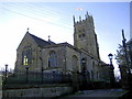 St Mary's Beaminster on a winter afternoon in DT8 3PJ