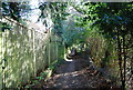 Footpath behind Farmcombe Rd in TN2 5YG