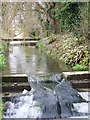 Mill race, River Piddle in DT2 7HH