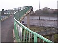 Footbridge over A282 dual carriageway in DA2 6PA
