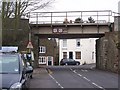 Railway bridge over High Street in ME19 6AR