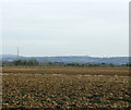 2009 : Ploughed field and view from Chippenham Lane in SN14 0RQ