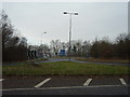 Roundabout, near Upton in SO16 8AA