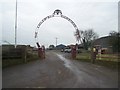 Entrance to Eaglesfield Equestrian Centre in TN15 7HU