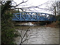 Kingston upon Thames: Knights Park bridge (1) in KT1 2SE