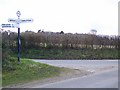 Road junction near Tincleton in DT2 8QP