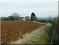 2009 : Ploughed field and Starveall Farm in SN14 0RH