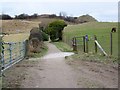 Footpath to Old Sarum in SP1 3GP