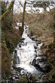 Waterfall at the top of the Gairie Burn, Kirriemuir. in DD8 5ER