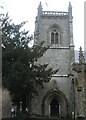 The church tower of St James's, East Tisted in GU34 3QP