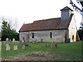 St Andrews Church and churchyard, Timsbury in SO51 0NE