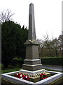War Memorial, Burnopfield in NE16 6EA