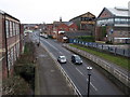Attercliffe - Darnall Road from aqueduct in S9 5BD