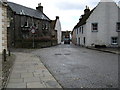 A typical street scene in Culross in KY12 8HZ