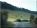 Lane under Dean Hill in SP5 1HR