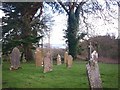 Amroth Churchyard - looking through trees to the sea in SA67 8NB